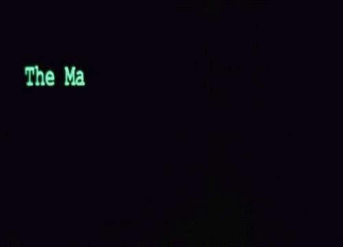 The Matrix has you...