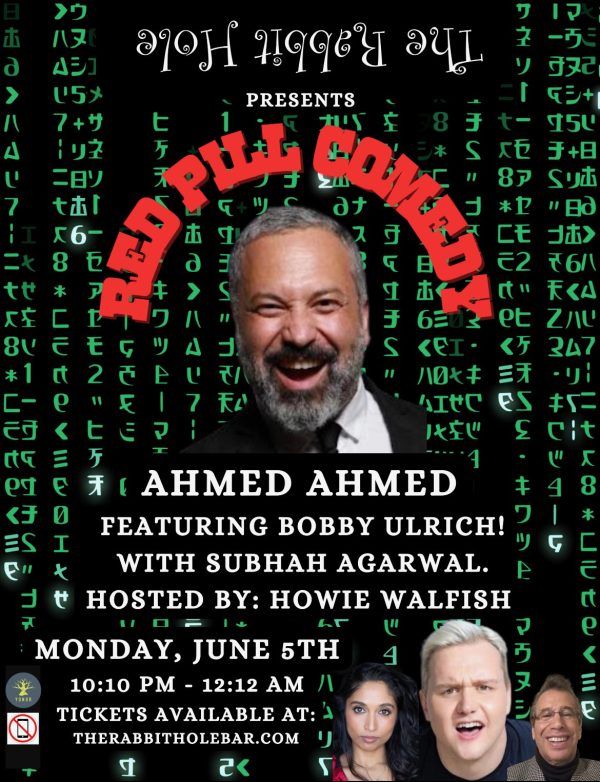 Red Pill Comedy Presents Ahmed Ahmed