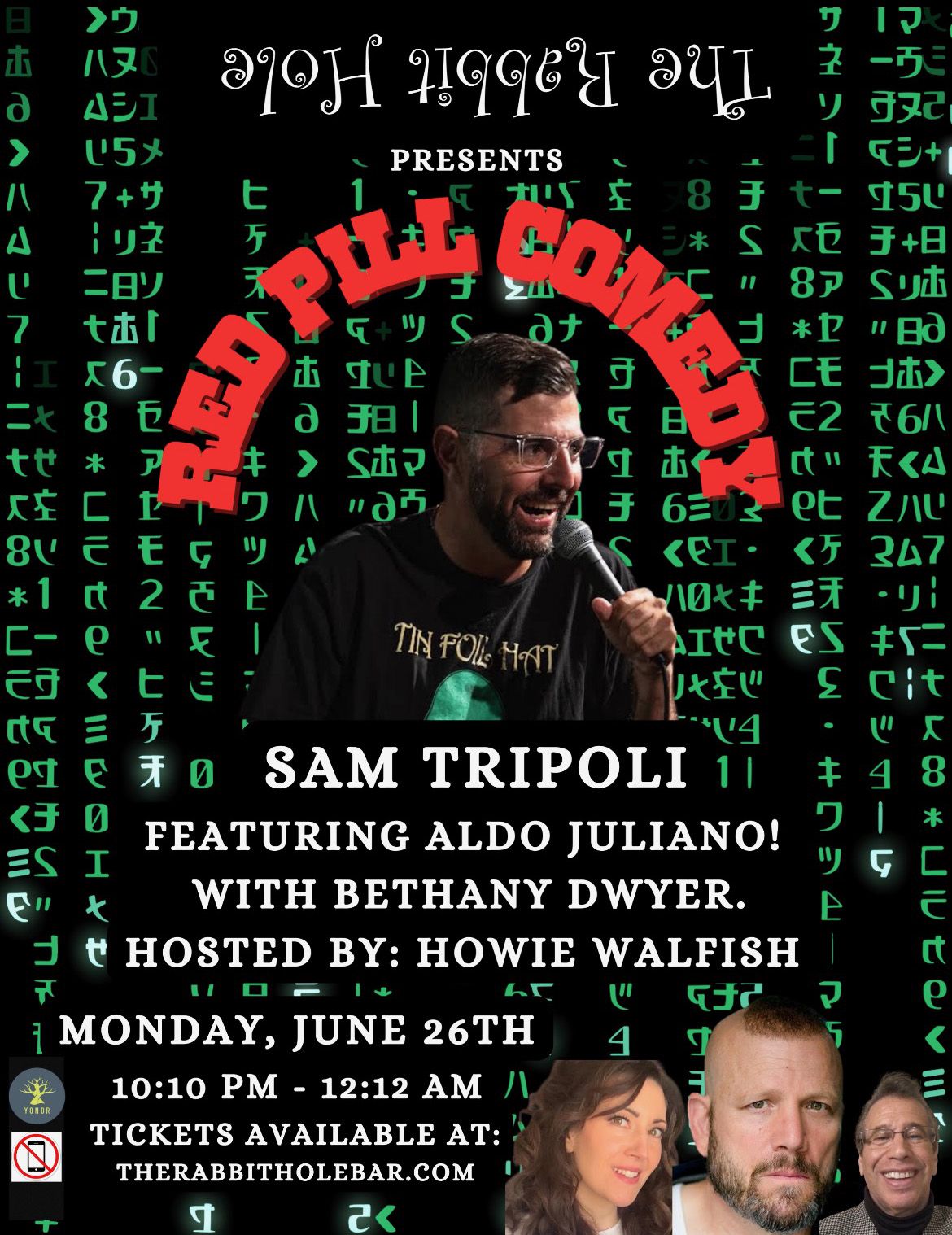 Red Pill Comedy Presents Sam Tripoli