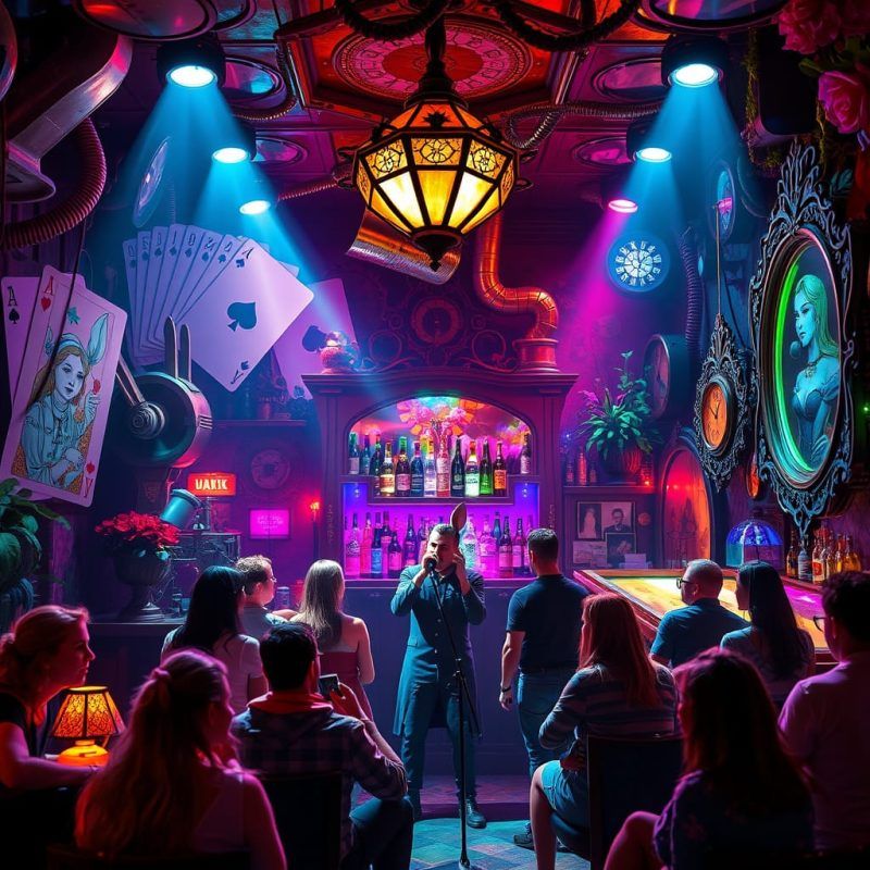 Karaoke, Live Jazz & Magic