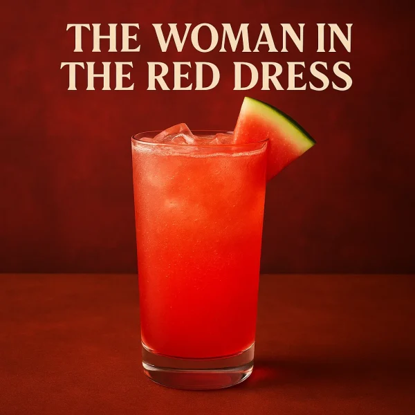 THE WOMAN IN THE RED DRESS