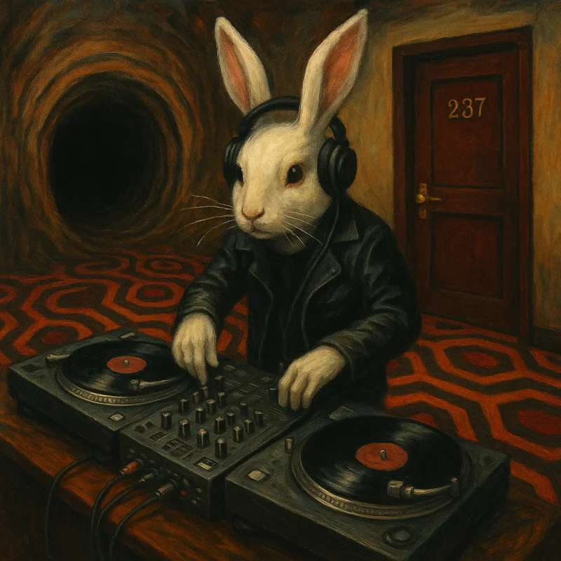 DJ in The Rabbit Hole & Room 237